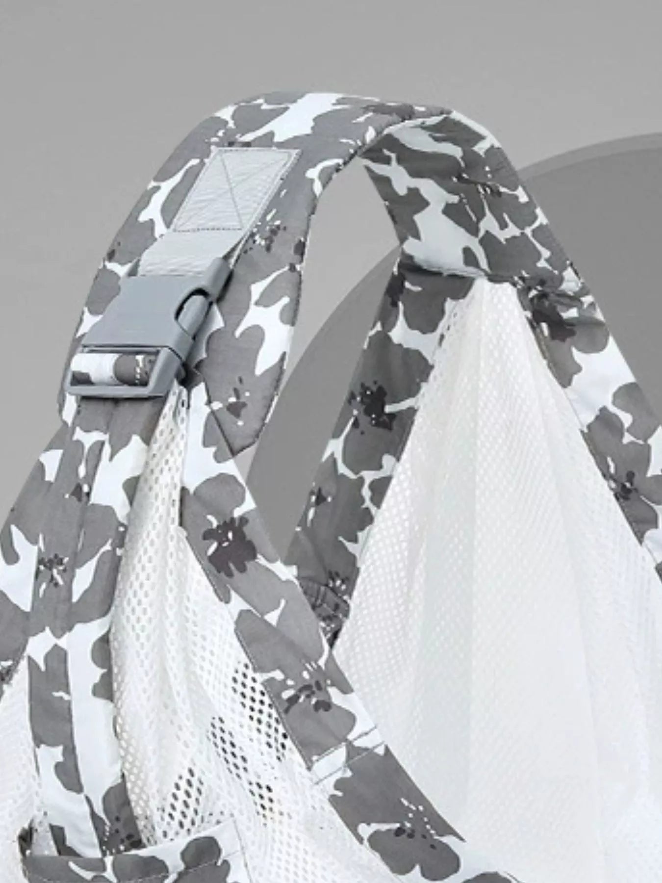Ergonomic Leaf Print Baby Sling Carrier