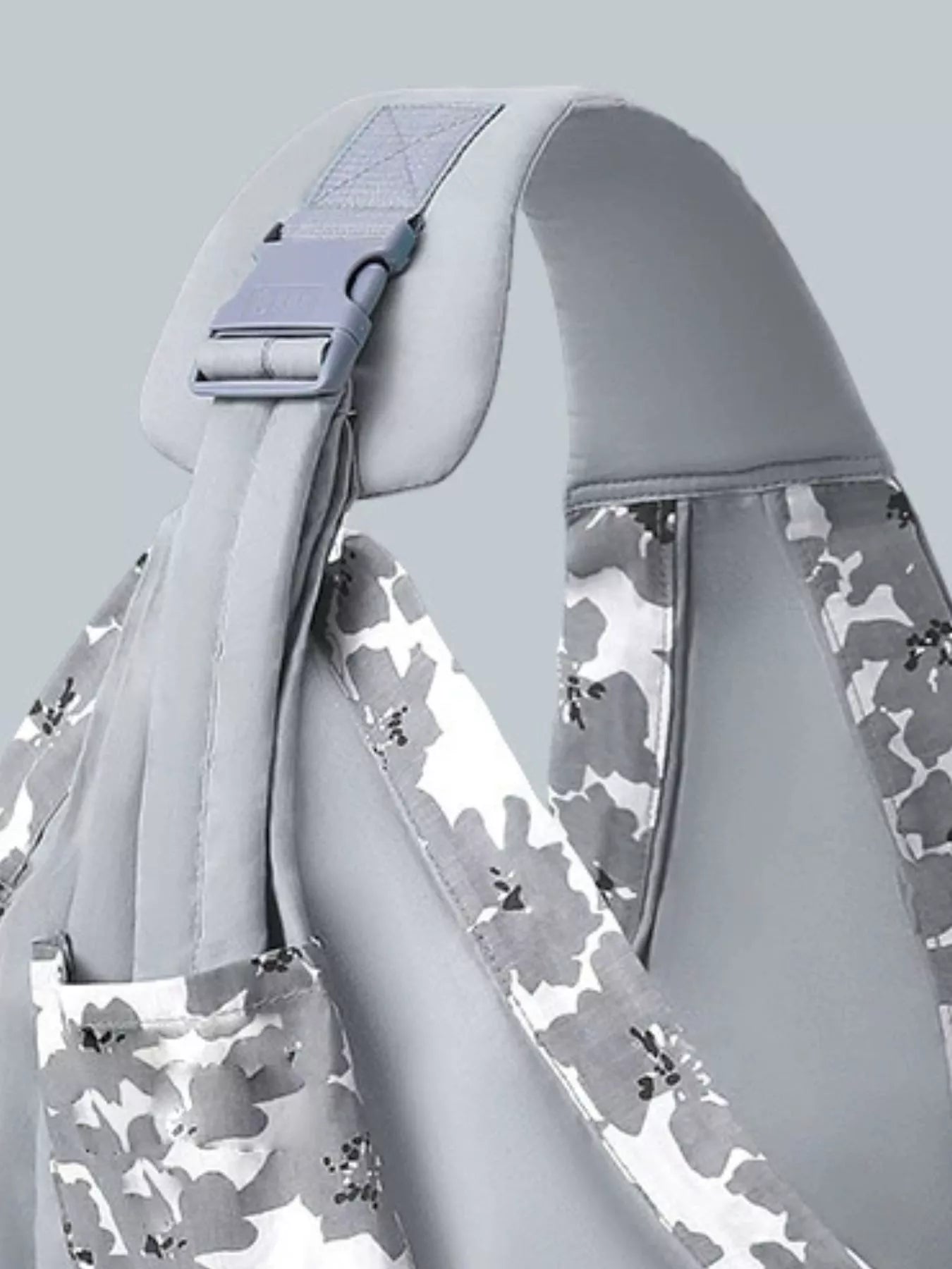 Ergonomic Leaf Print Baby Sling Carrier