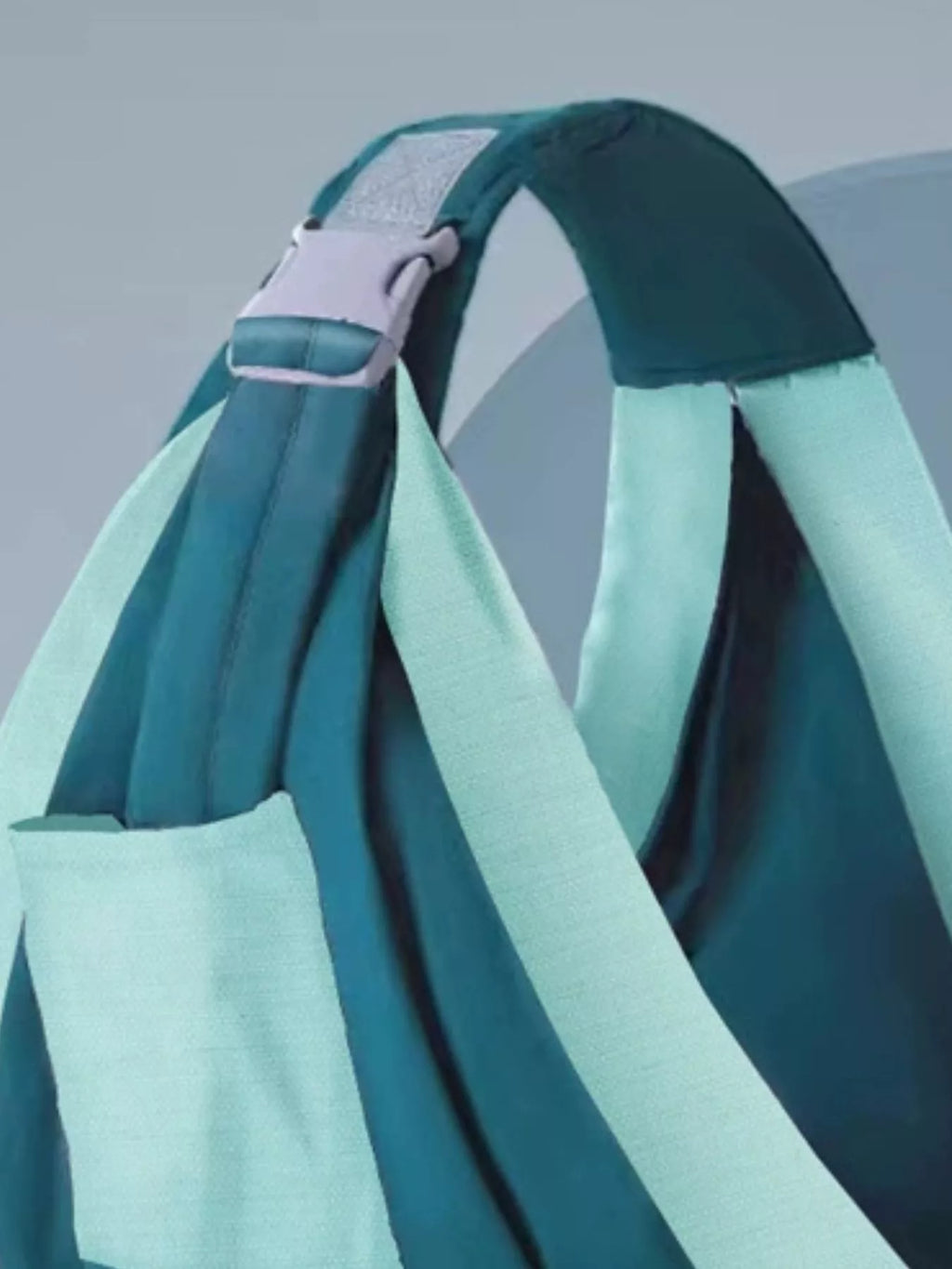 Ergonomic Leaf Print Baby Sling Carrier