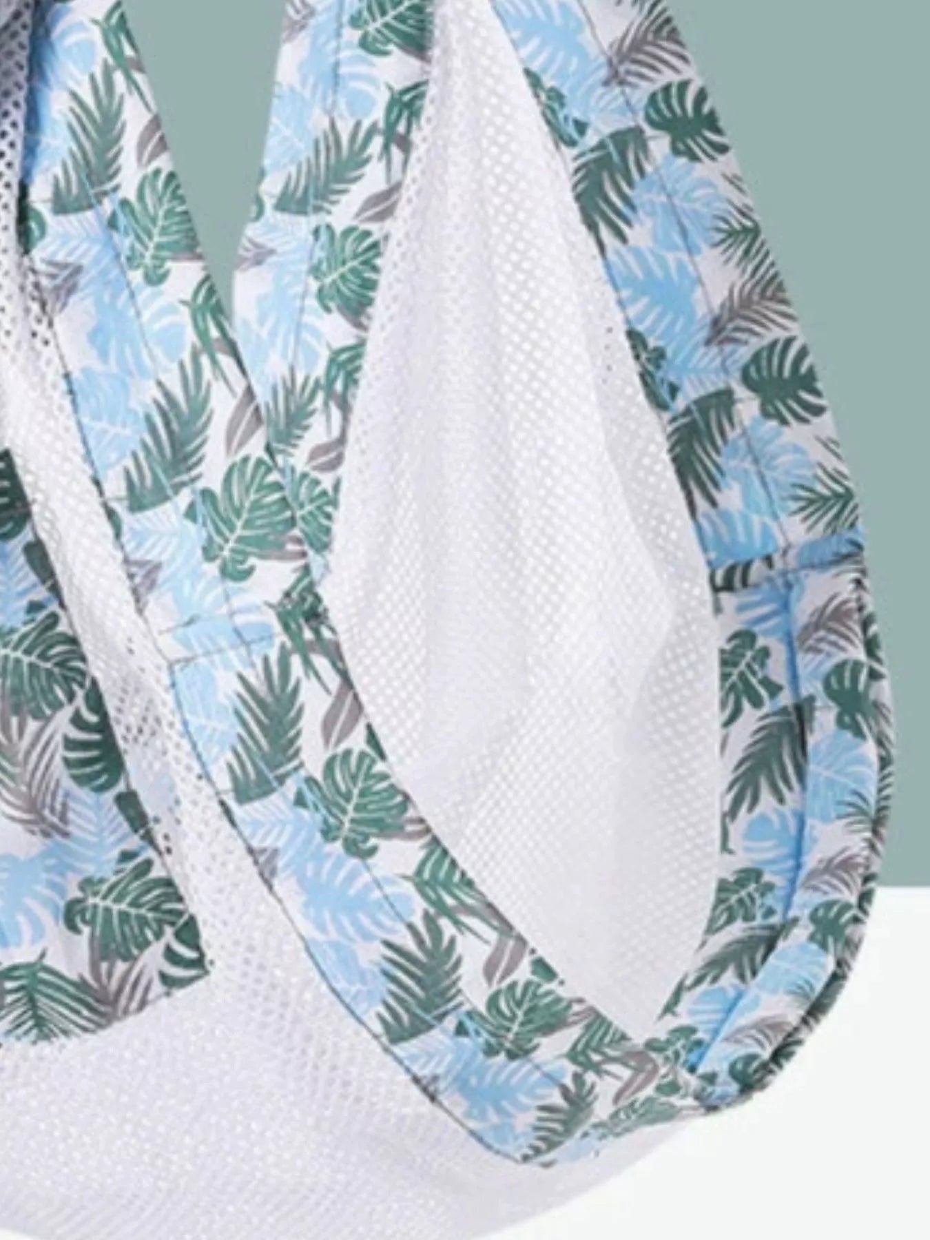 Ergonomic Leaf Print Baby Sling Carrier