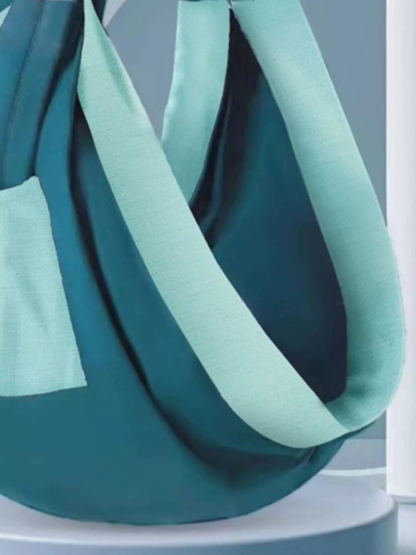 Ergonomic Leaf Print Baby Sling Carrier