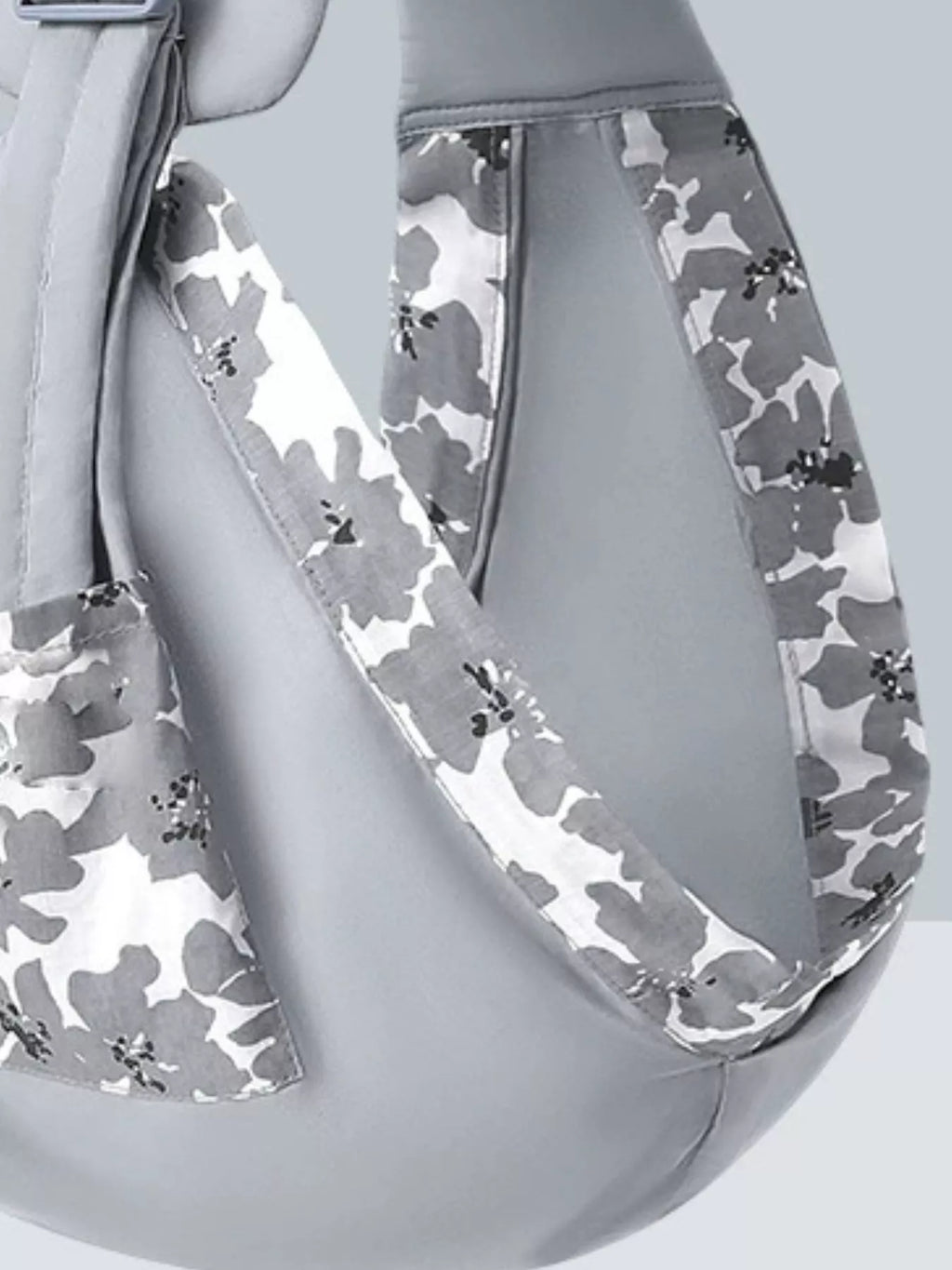 Ergonomic Leaf Print Baby Sling Carrier