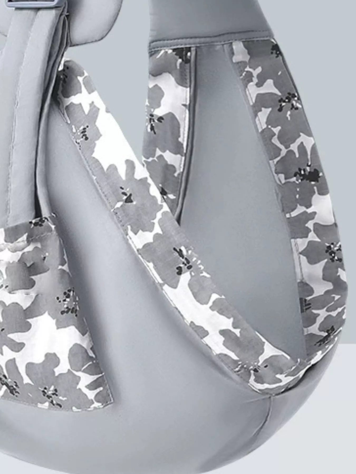 Ergonomic Leaf Print Baby Sling Carrier