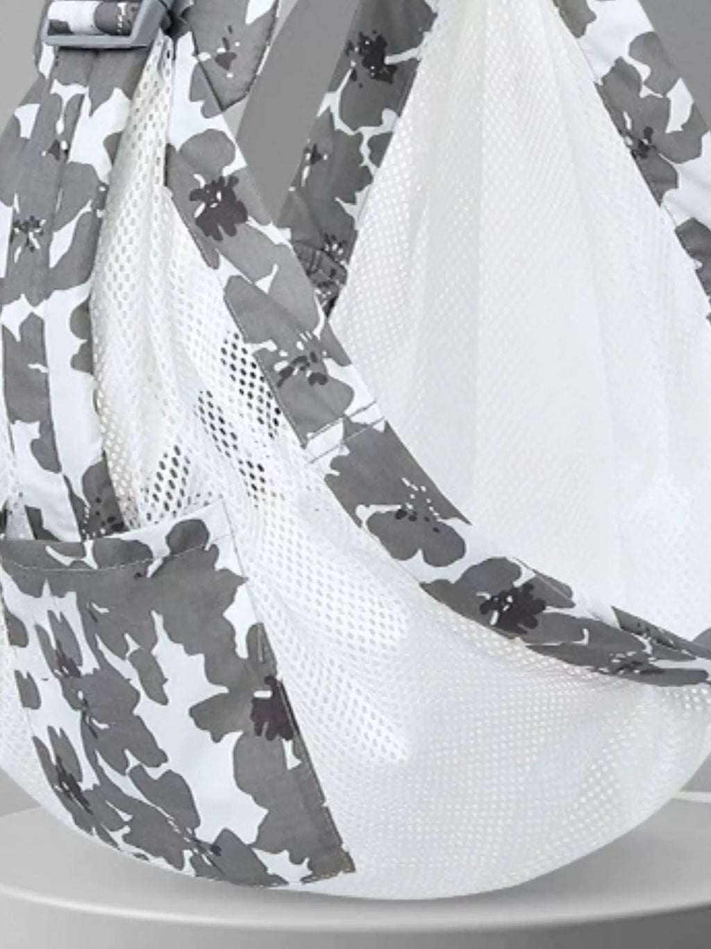 Ergonomic Leaf Print Baby Sling Carrier